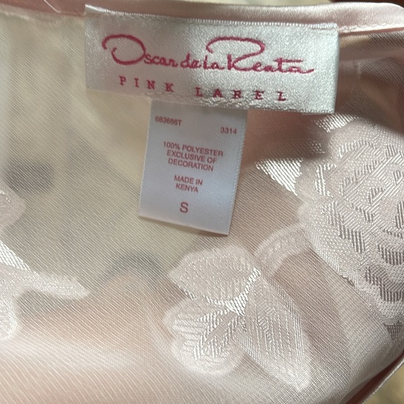 Oscar de la Renta Pink Label slip nightie S NWOT - Picture 6 of 6